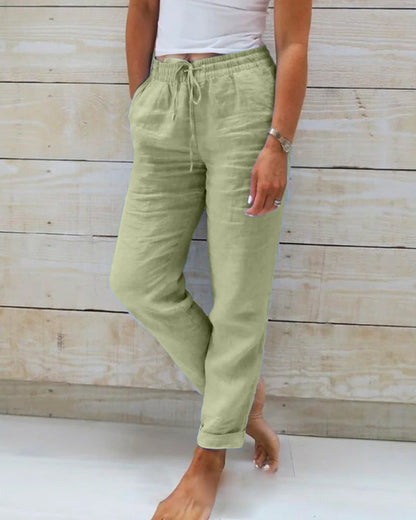 Ellise | Summer Cotton Trousers