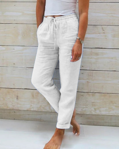 Ellise | Summer Cotton Trousers