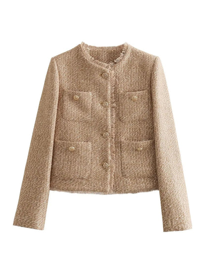 Elise┃Bouclé Charm Jacket