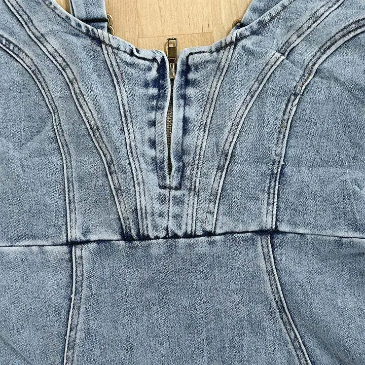 Lux┃Denim Dress