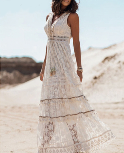 Caitlin | Boho Lace Dress