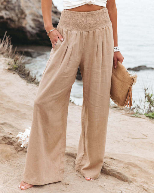 Emily | Linen Summer Trousers