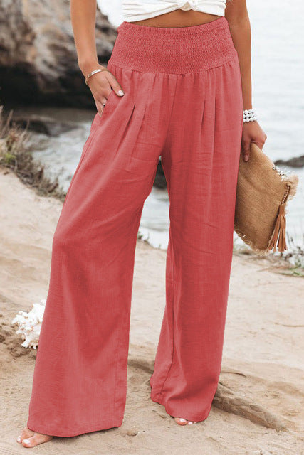 Emily | Linen Summer Trousers