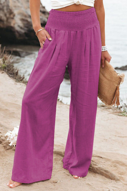 Emily | Linen Summer Trousers