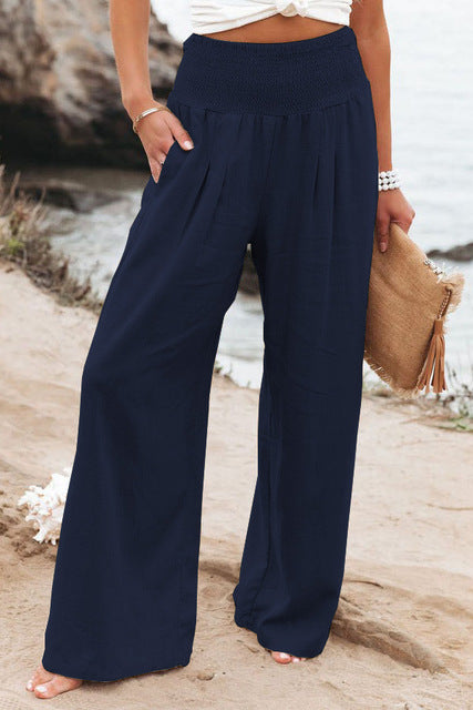 Emily | Linen Summer Trousers