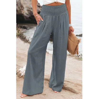 Emily | Linen Summer Trousers