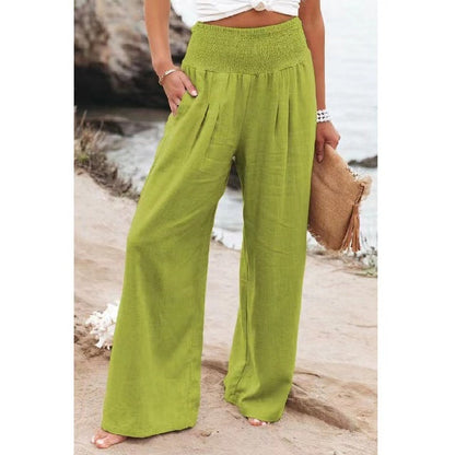 Emily | Linen Summer Trousers