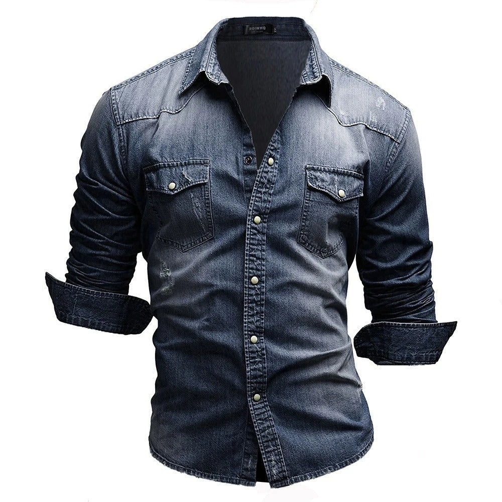 Lux┃Denim Shirt