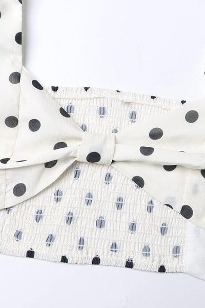 Lux┃Polka Dot Dress Set