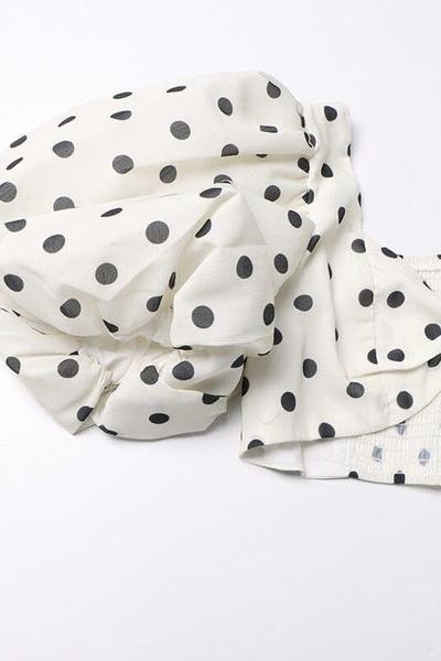 Lux┃Polka Dot Dress Set