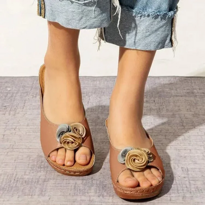 Lora | Comfortable Leather Sandal